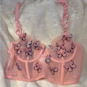 NWT Fashion Nova Butterfly Bustier Size XS
